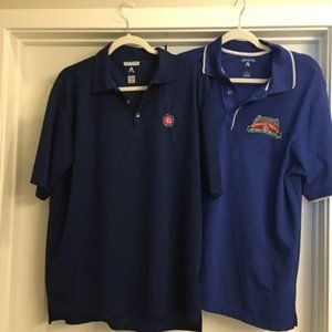 Antigua Chicago Cubs Polo Shirts (2)